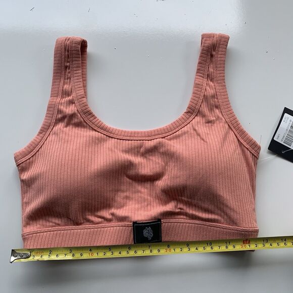 NWT Darc Sport Womens Limited “HER STRENGTH WELLNESS BRA” Cloud Pink Size L - Picture 6 of 10